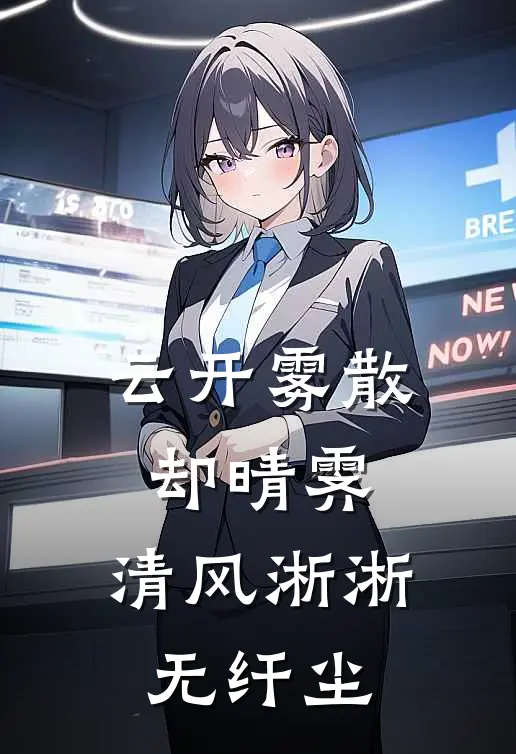 云开雾散却晴霁,清风淅淅无纤尘