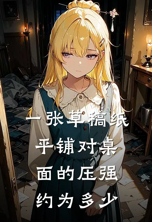 一张草稿纸平铺对桌面的压强约为多少