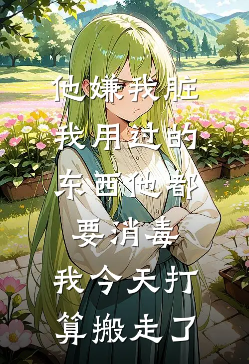 他嫌我脏,我用过的东西他都要消毒,我今天打算搬走了
