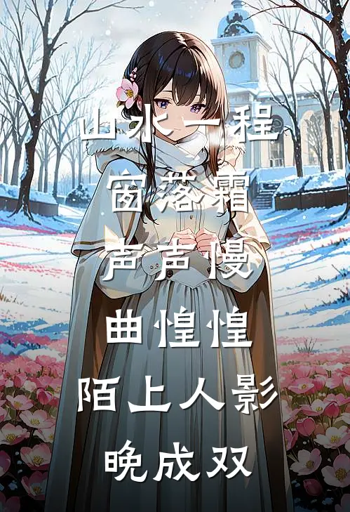 山水一程窗落霜,声声慢,曲惶惶,陌上人影晚成双