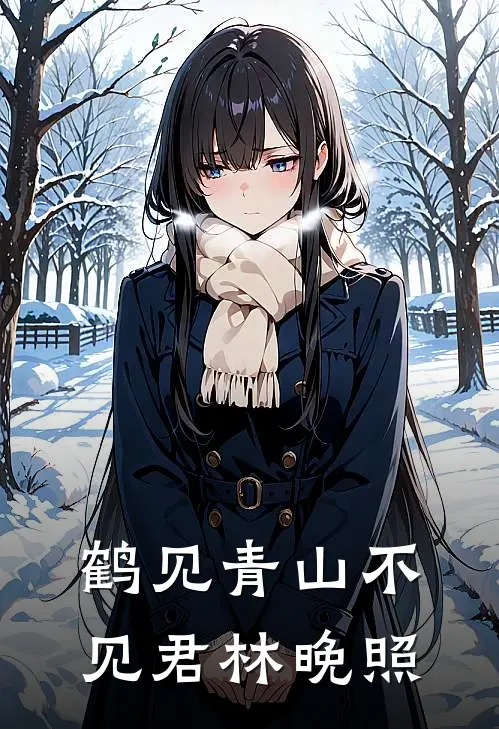 鹤见青山不见君林晚照