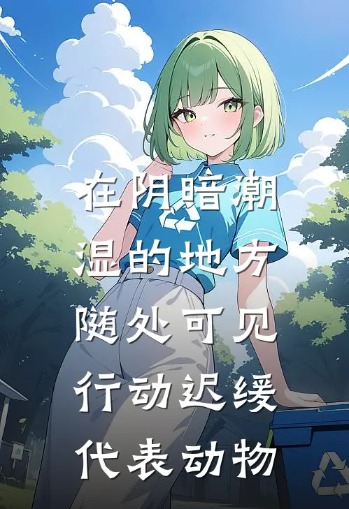 在阴暗潮湿的地方随处可见,行动迟缓代表动物