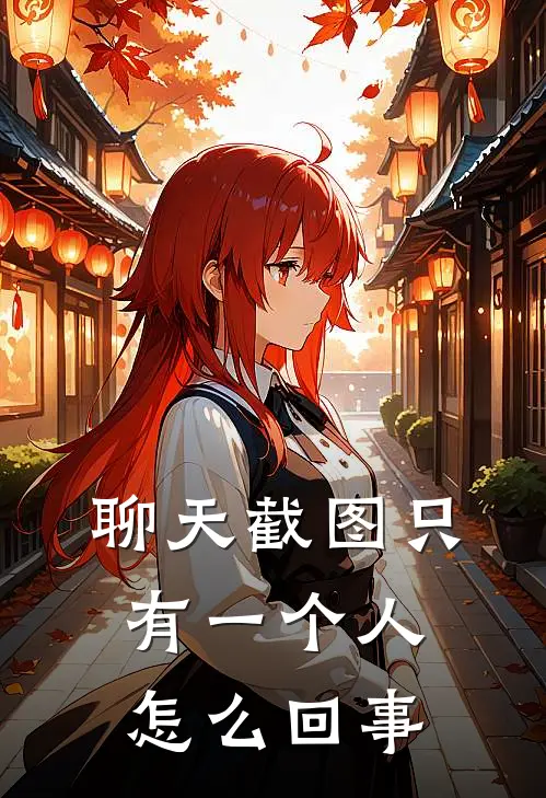 聊天截图只有一个人怎么回事