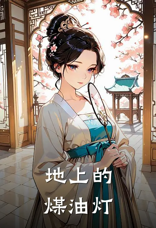 地上的煤油灯
