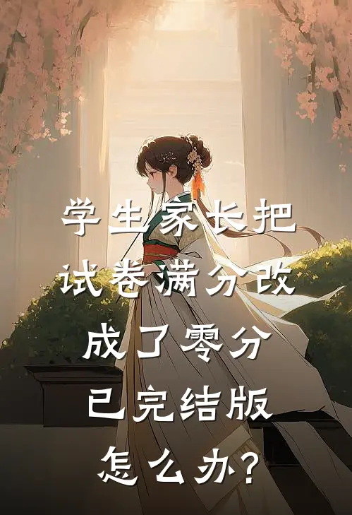学生家长把试卷满分改成了零分已完结版怎么办?