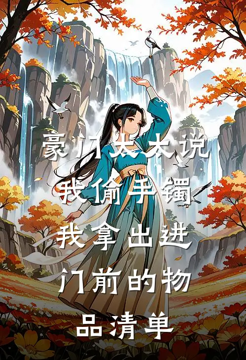 豪门太太说我偷手镯，我拿出进门前的物品清单