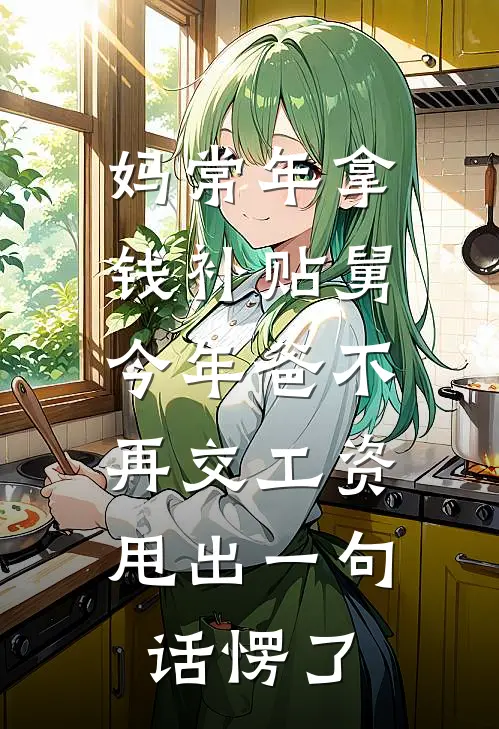妈常年拿钱补贴舅，今年爸不再交工资，甩出一句话愣了