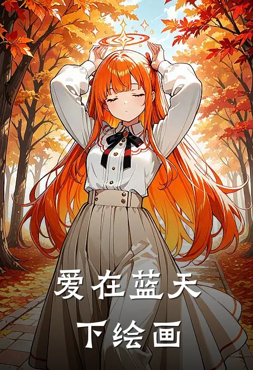 爱在蓝天下绘画