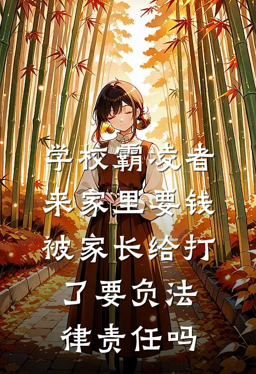 学校霸凌者来家里要钱被家长给打了要负法律责任吗