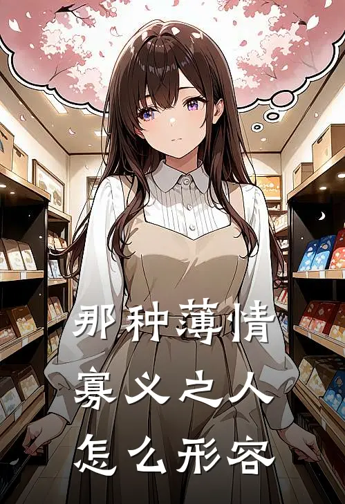那种薄情寡义之人怎么形容