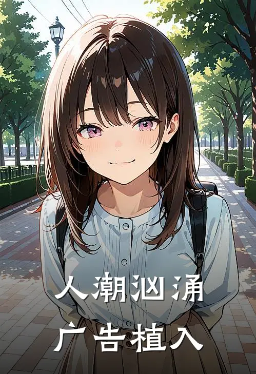 人潮汹涌广告植入
