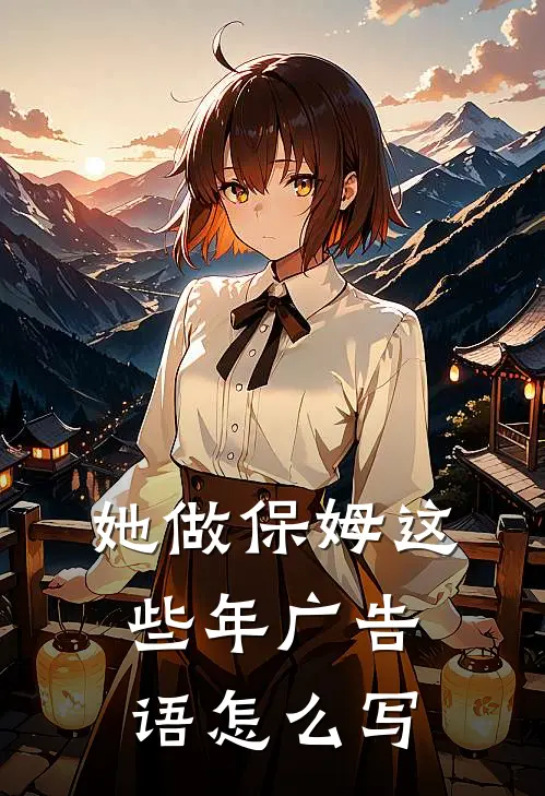 她做保姆这些年广告语怎么写