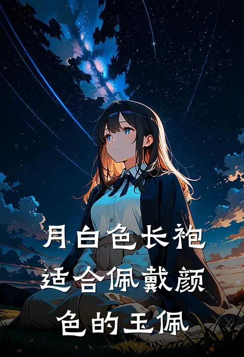 月白色长袍适合佩戴颜色的玉佩