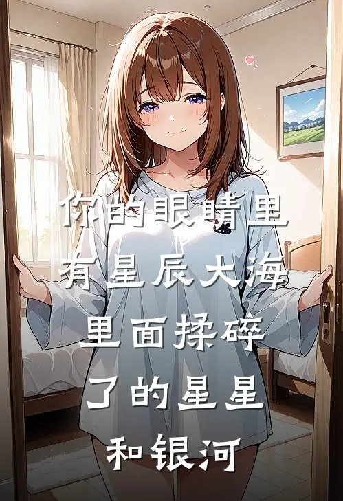 你的眼睛里有星辰大海,里面揉碎了的星星和银河