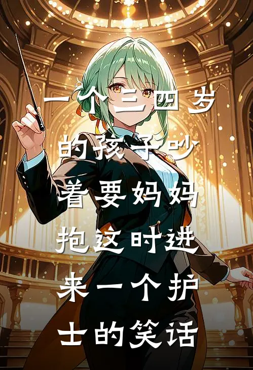 一个三四岁的孩子吵着要妈妈抱这时进来一个护士的笑话