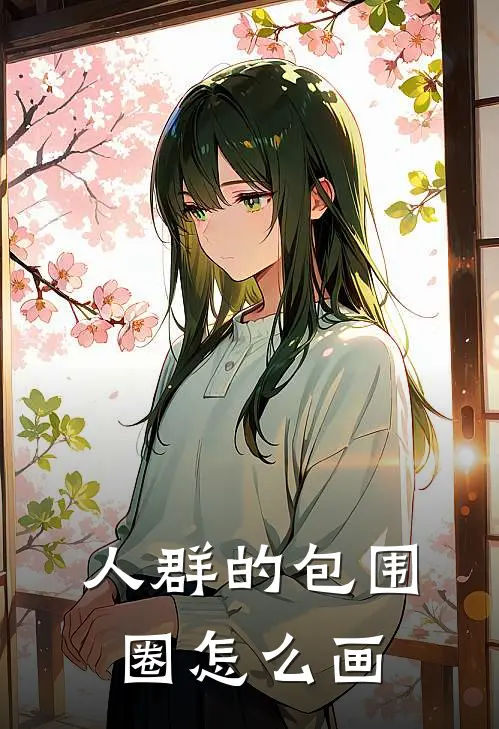 人群的包围圈怎么画
