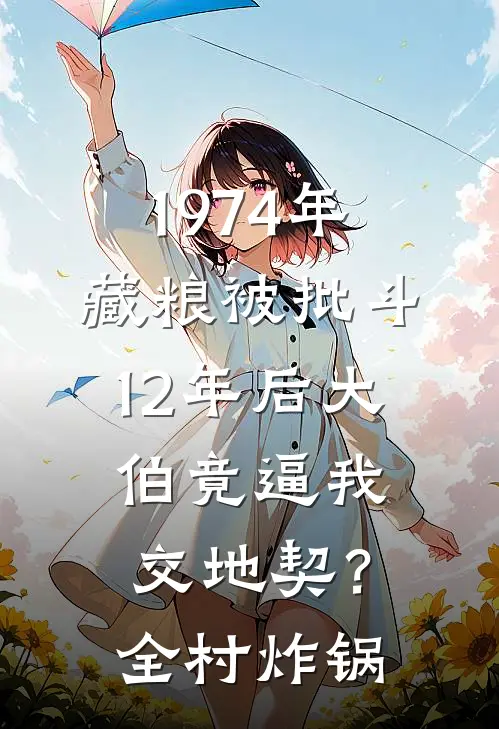 1974年藏粮被批斗，12年后大伯竟逼我交地契？全村炸锅