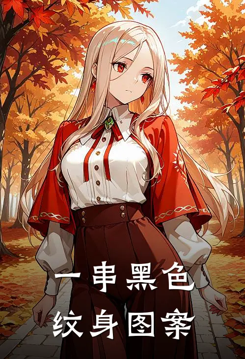 一串黑色纹身图案