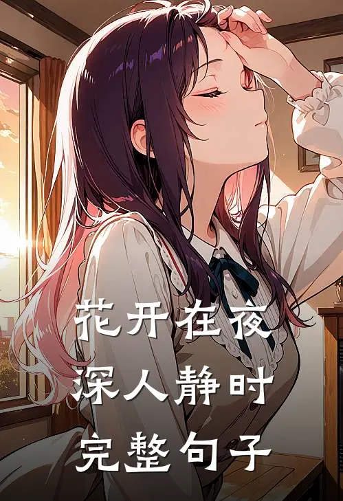 花开在夜深人静时完整句子