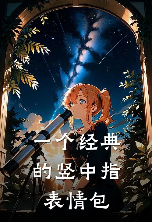 一个经典的竖中指表情包