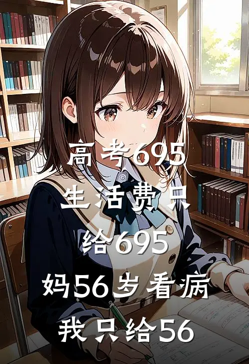 高考695生活费只给695；妈56岁看病我只给56