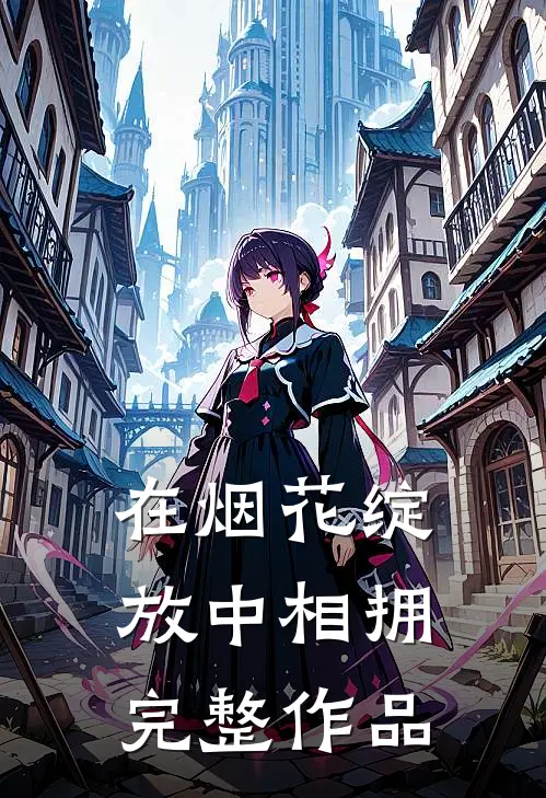 在烟花绽放中相拥完整作品