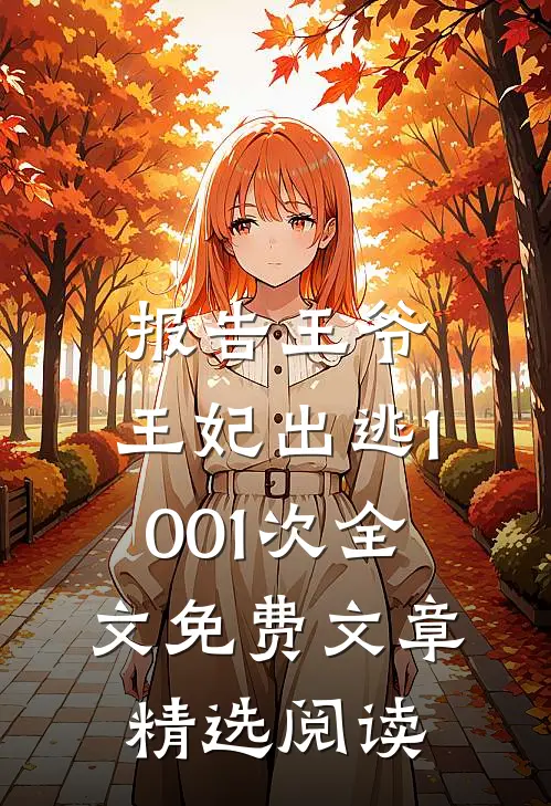 报告王爷,王妃出逃1001次全文免费文章精选阅读
