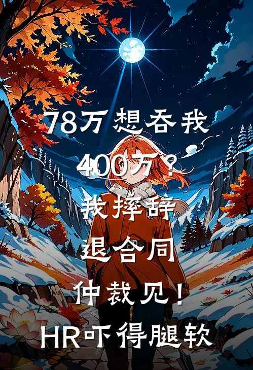 78万想吞我400万？我摔辞退合同：仲裁见！HR吓得腿软