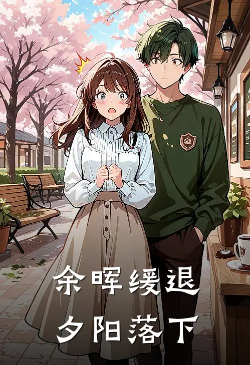 余晖缓退，夕阳落下