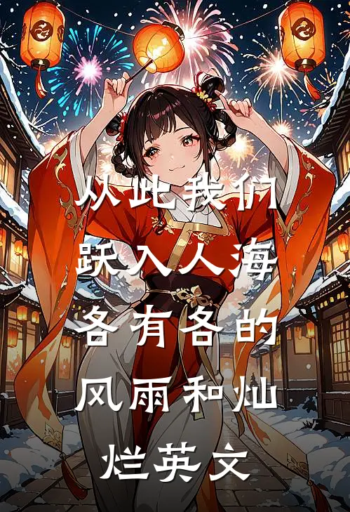 从此我们跃入人海,各有各的风雨和灿烂英文