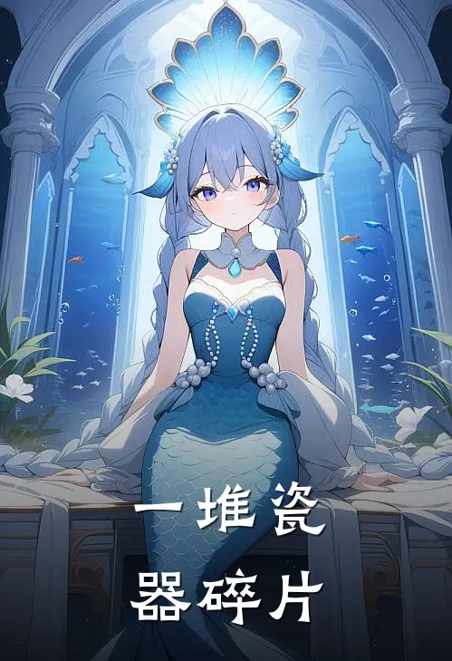 一堆瓷器碎片