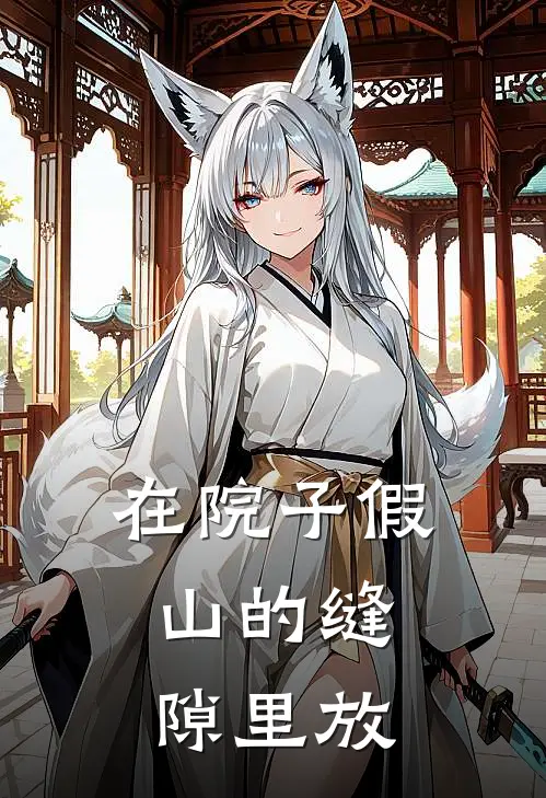 在院子假山的缝隙里放