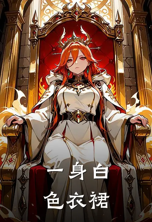 一身白色衣裙