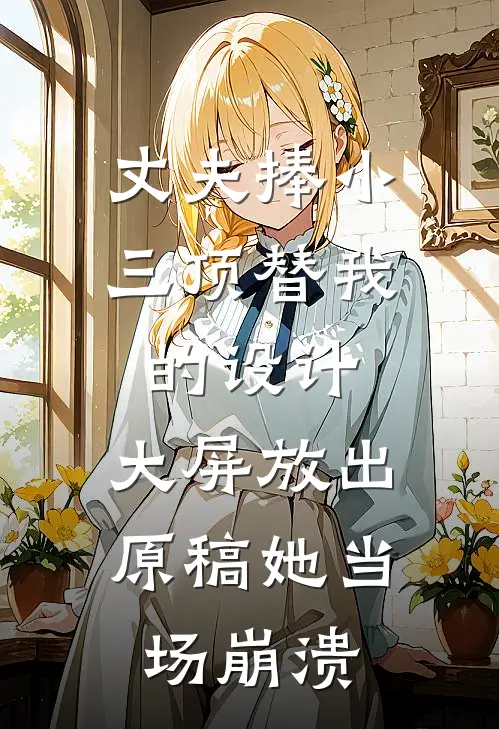 丈夫捧小三顶替我的设计，大屏放出原稿她当场崩溃
