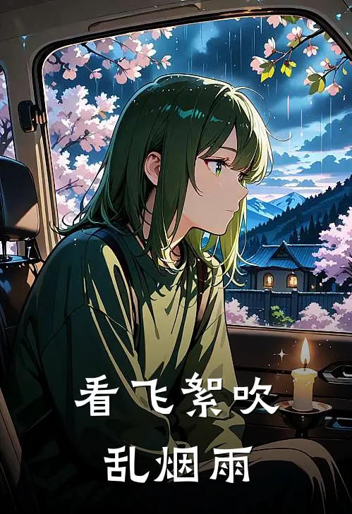 看飞絮吹乱烟雨