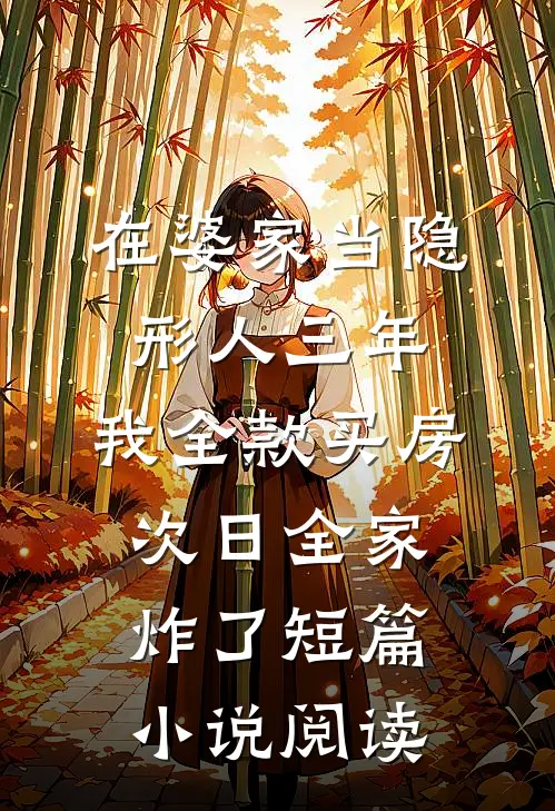 在婆家当隐形人三年，我全款买房，次日全家炸了短篇小说阅读