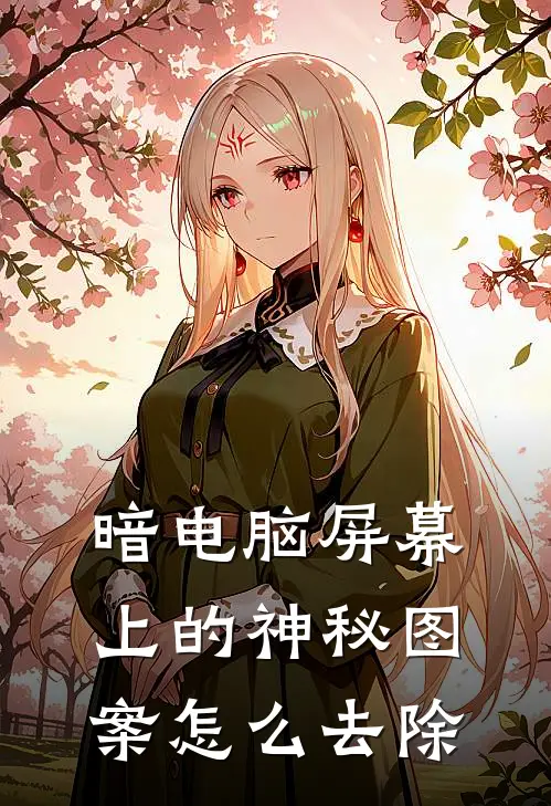 暗电脑屏幕上的神秘图案怎么去除