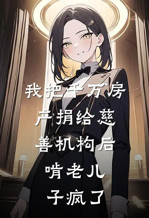 我把千万房产捐给慈善机构后，啃老儿子疯了