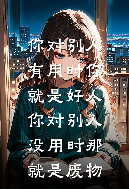 你对别人有用时你就是好人,你对别人没用时那就是废物