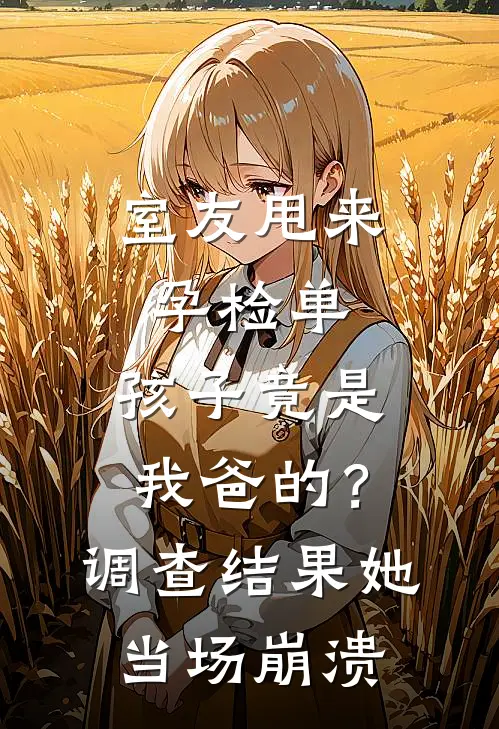 室友甩来孕检单，孩子竟是我爸的？调查结果她当场崩溃
