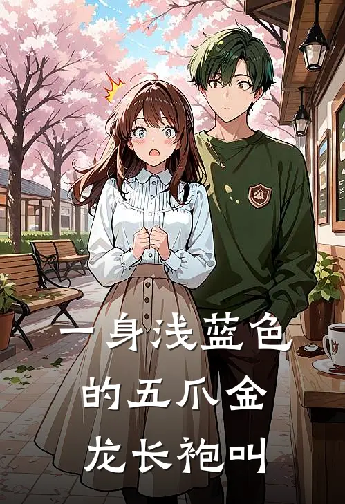 一身浅蓝色的五爪金龙长袍叫