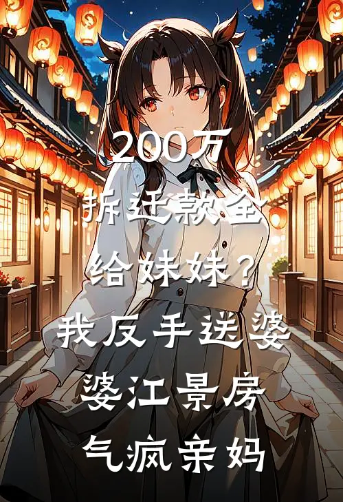 200万拆迁款全给妹妹？我反手送婆婆江景房，气疯亲妈