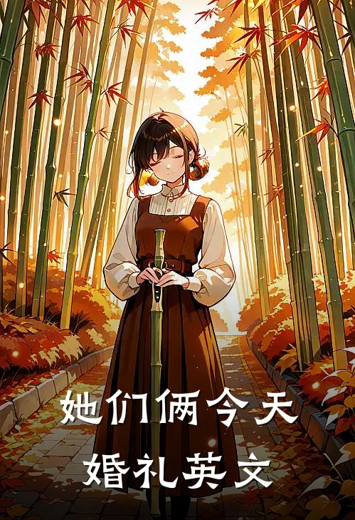 她们俩今天婚礼英文