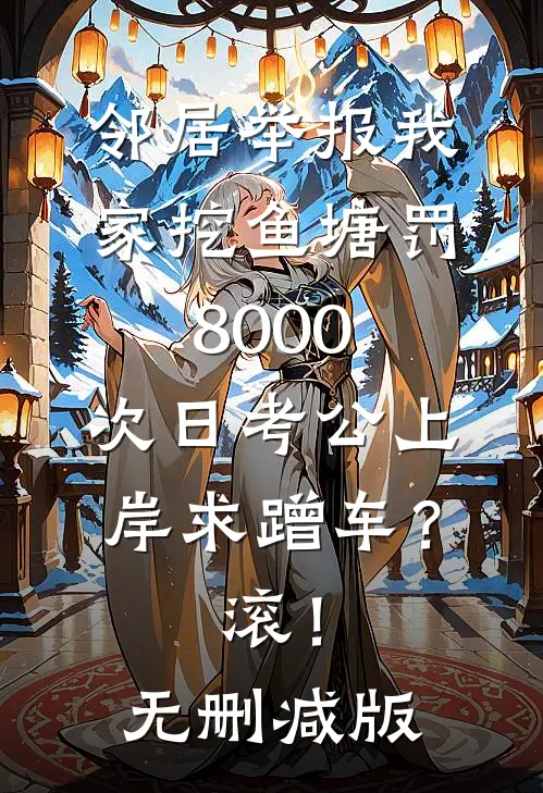 邻居举报我家挖鱼塘罚8000，次日考公上岸求蹭车？滚！无删减版