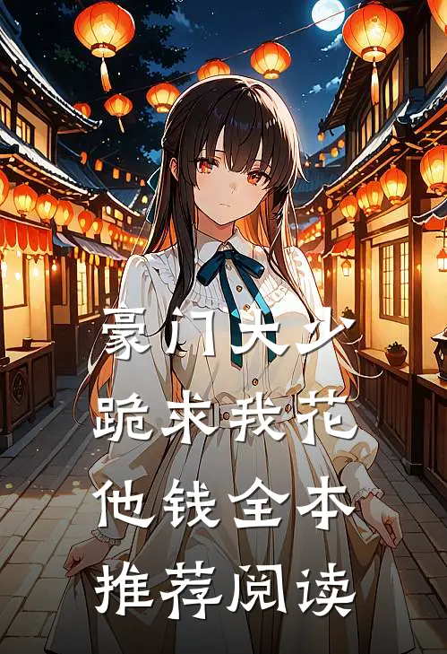豪门大少跪求我花他钱全本推荐阅读