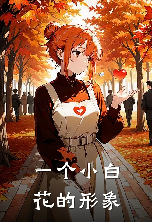 一个小白花的形象