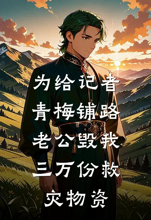 为给记者青梅铺路，老公毁我三万份救灾物资