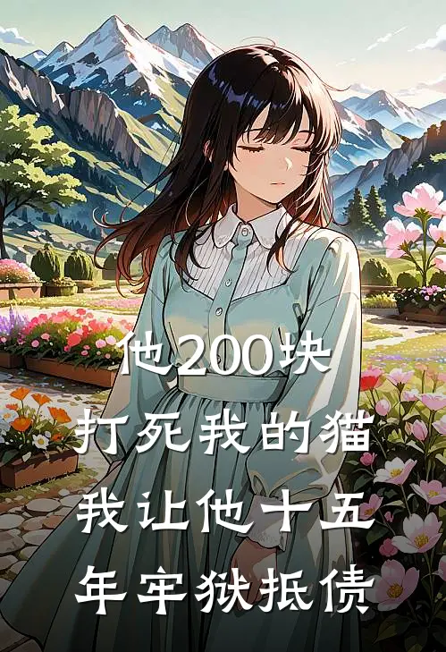 他200块打死我的猫，我让他十五年牢狱抵债