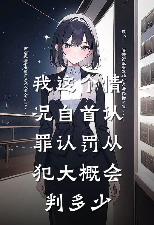 我这个情况自首 认罪认罚 从犯 大概会判多少