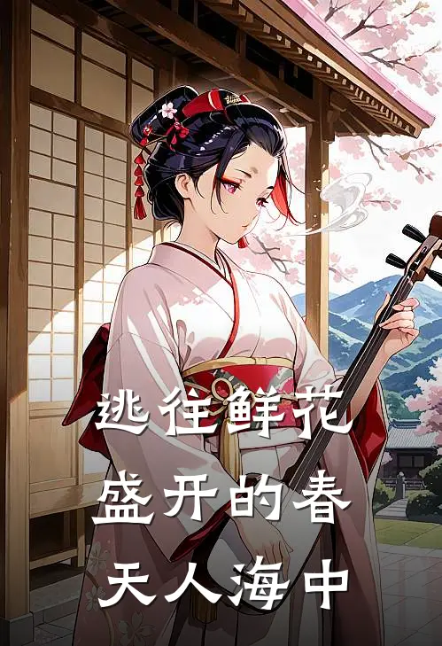 逃往鲜花盛开的春天人海中